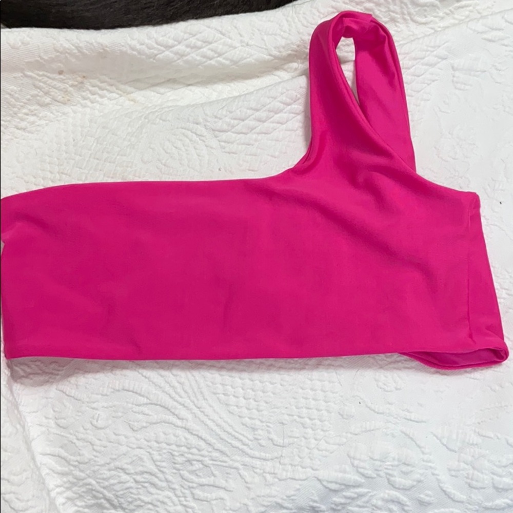 Shein one shoulder bathing suit size s